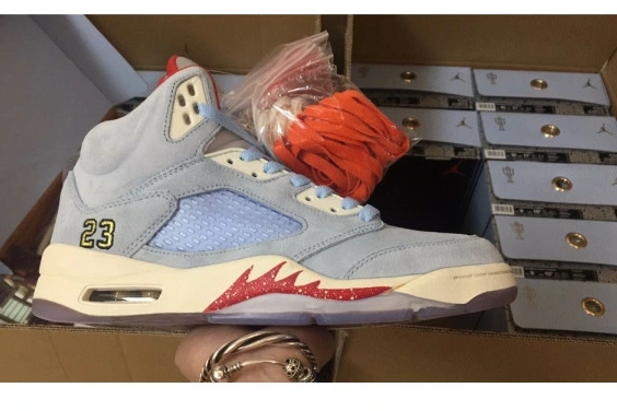 ROOM BLUE JSP 5 CI1899-400 X TROPHY CI1899-400 ICE AIR JORDAN 0808